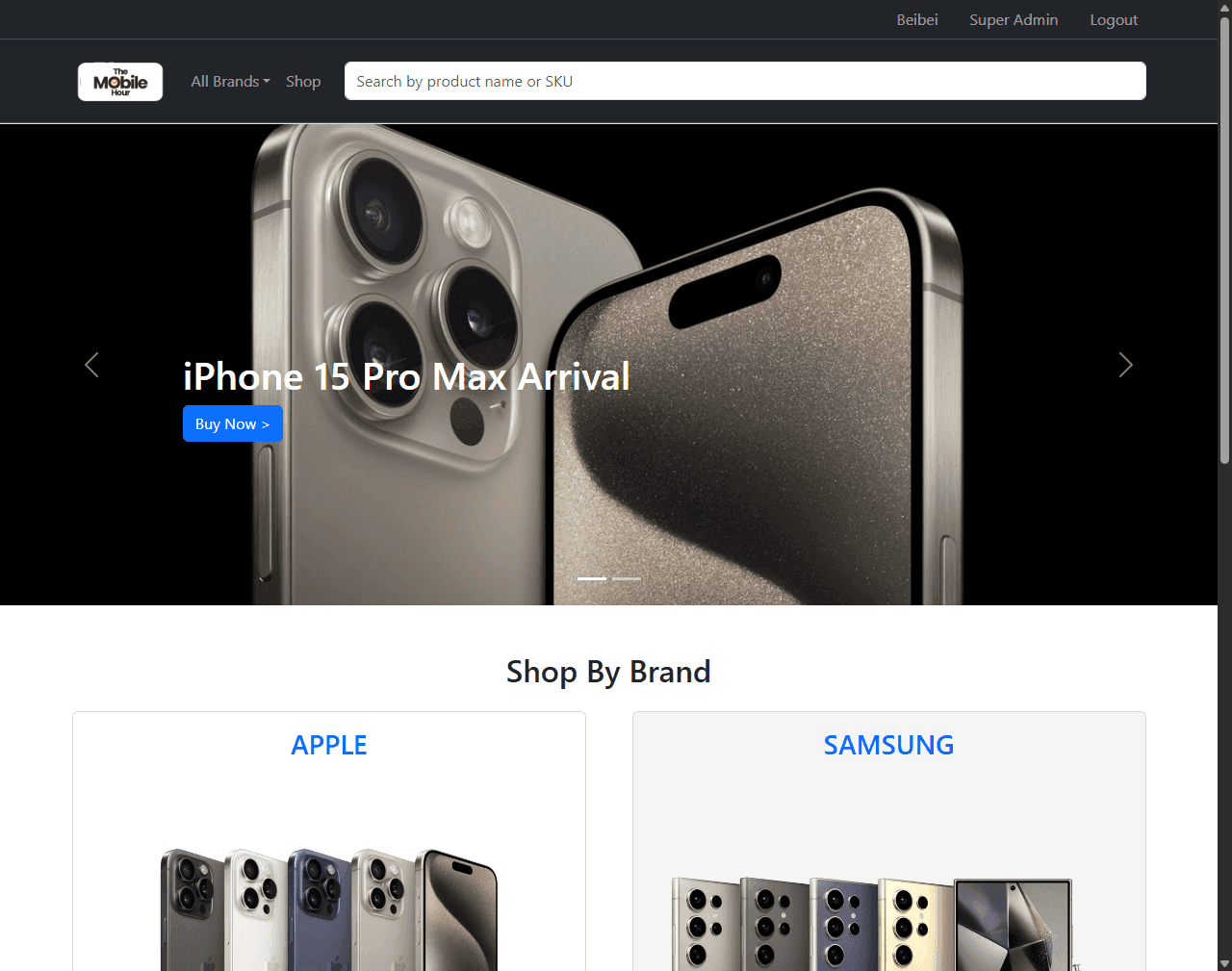 The Mobile Hour - Home page
