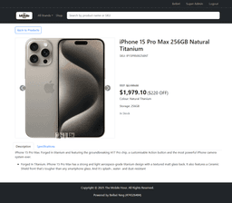 The Mobile Hour - Product details page